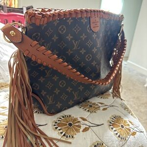 Brown Monogram shoulder bag